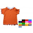 Kojenecké tričko s řasením - různé barvy